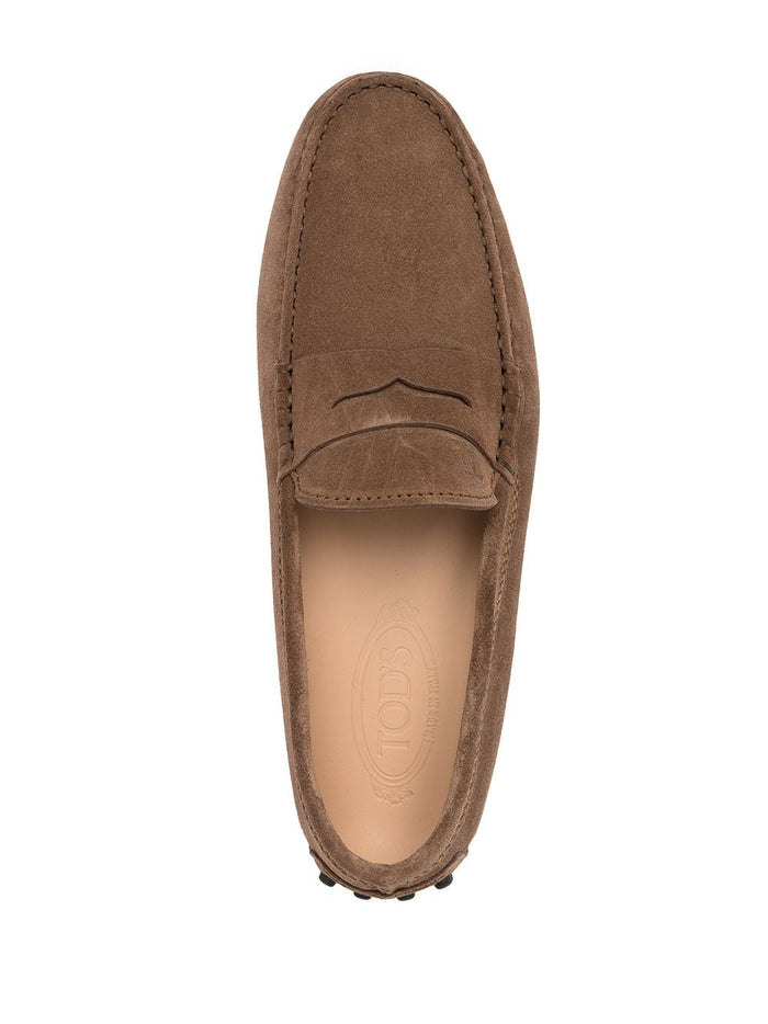 Tods Flat Shoes Brown Sole: Rubber