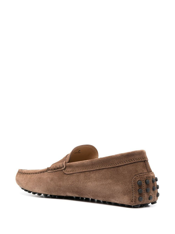 Tods Flat Shoes Brown Sole: Rubber