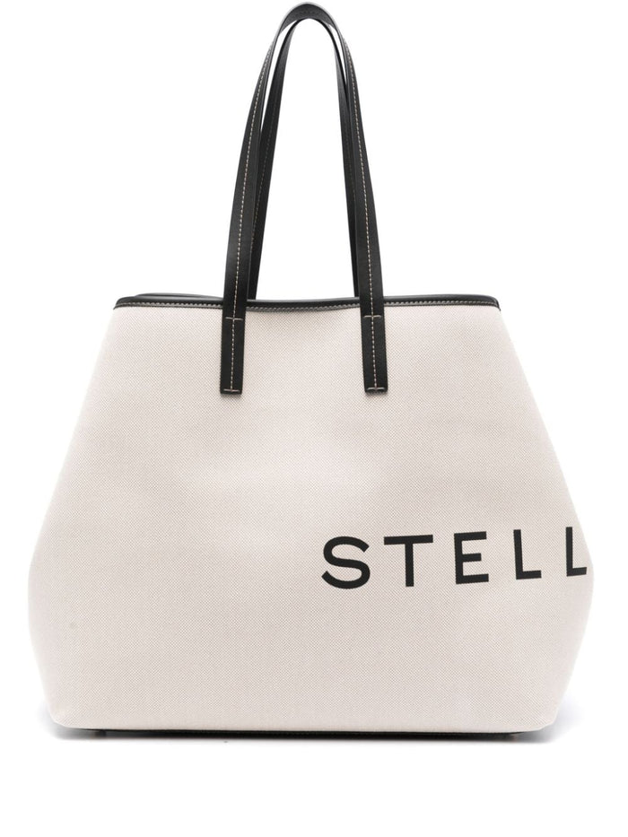 Stella McCartney Bags Beige Exterior: Cotton