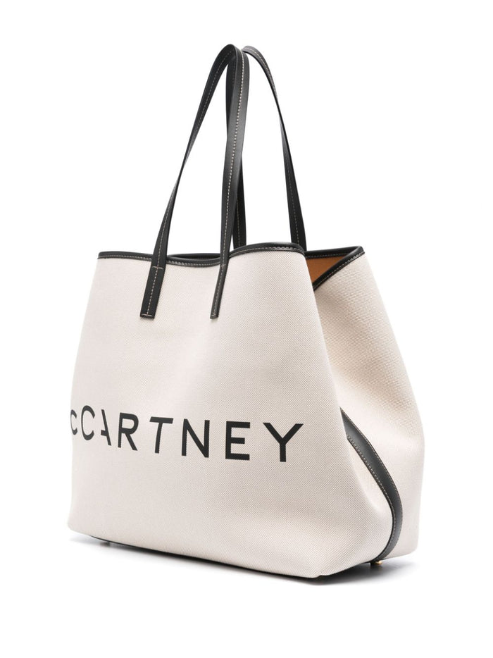 Stella McCartney Bags Beige Exterior: Cotton