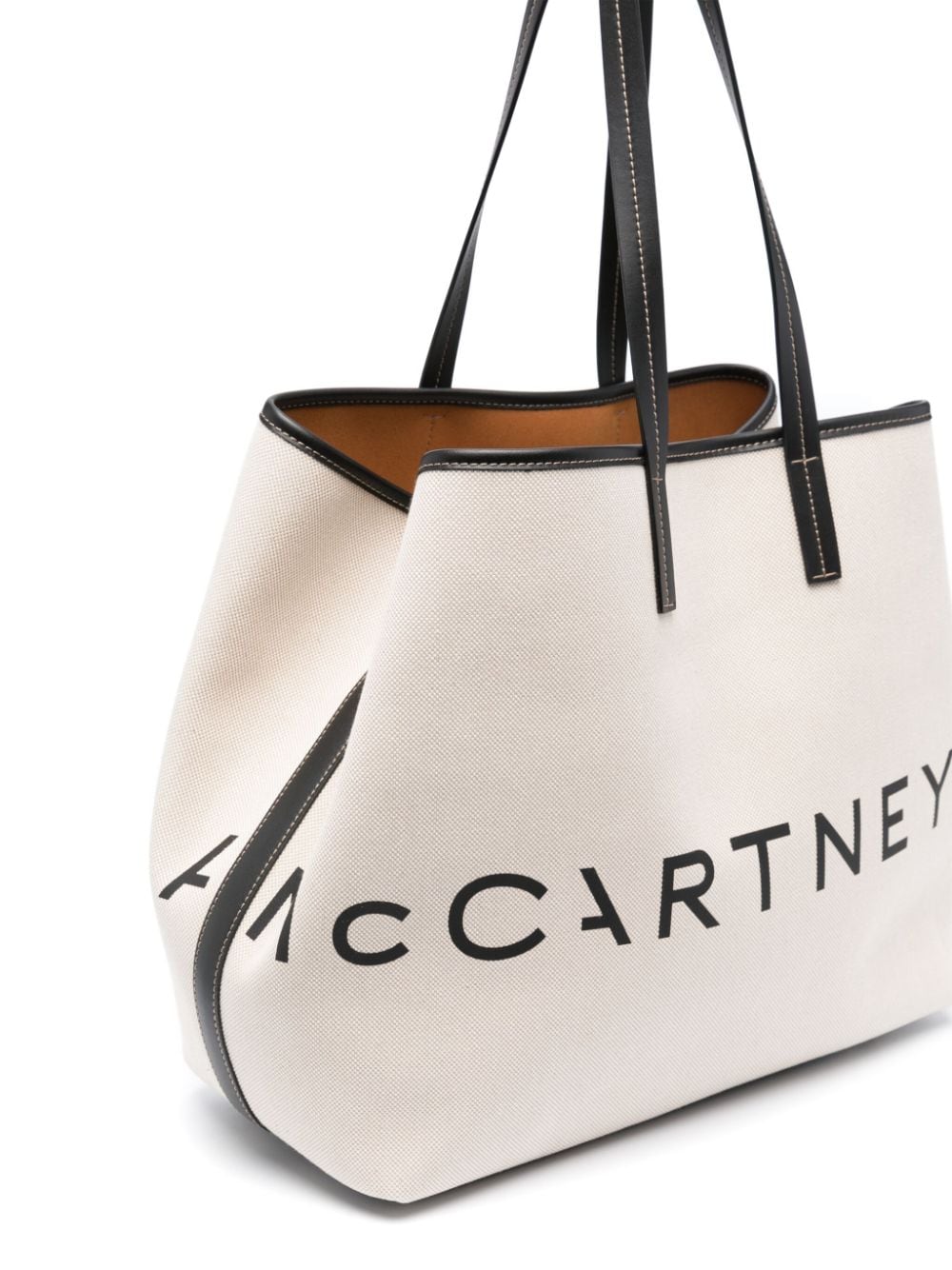Stella McCartney Bags Beige Exterior: Cotton