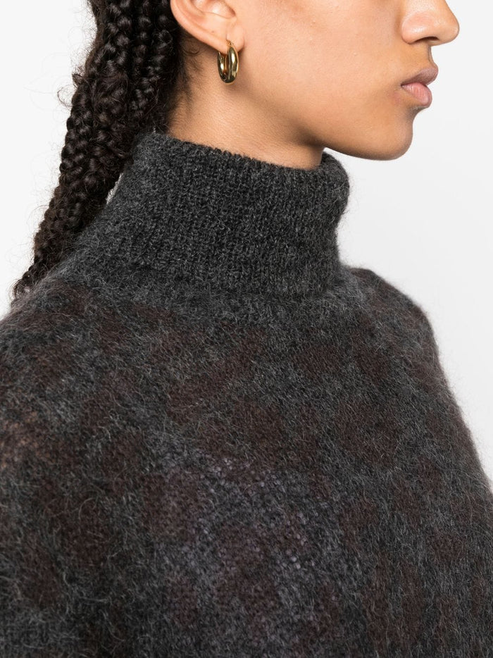 Parosh Sweaters Black Mohair