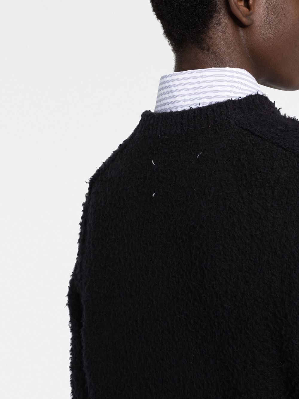 Maison Margiela Sweaters Black Cotton