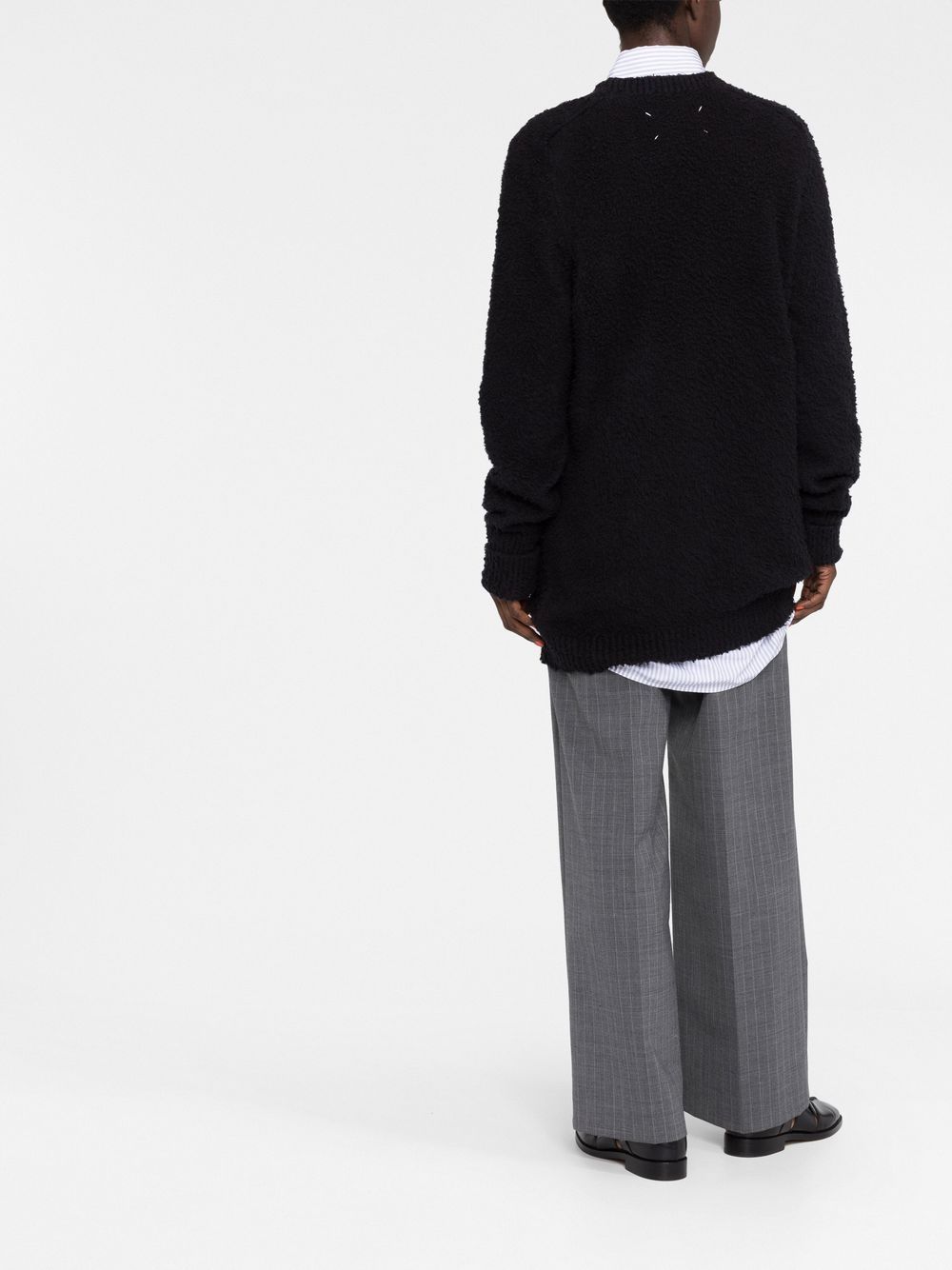 Maison Margiela Sweaters Black Cotton