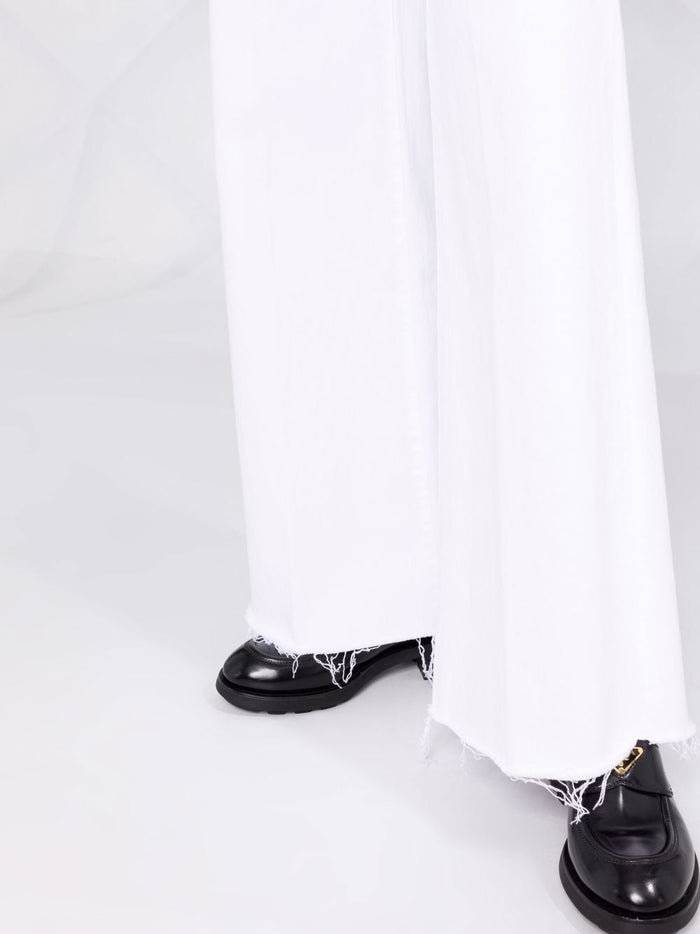 Mother Jeans White Cotton