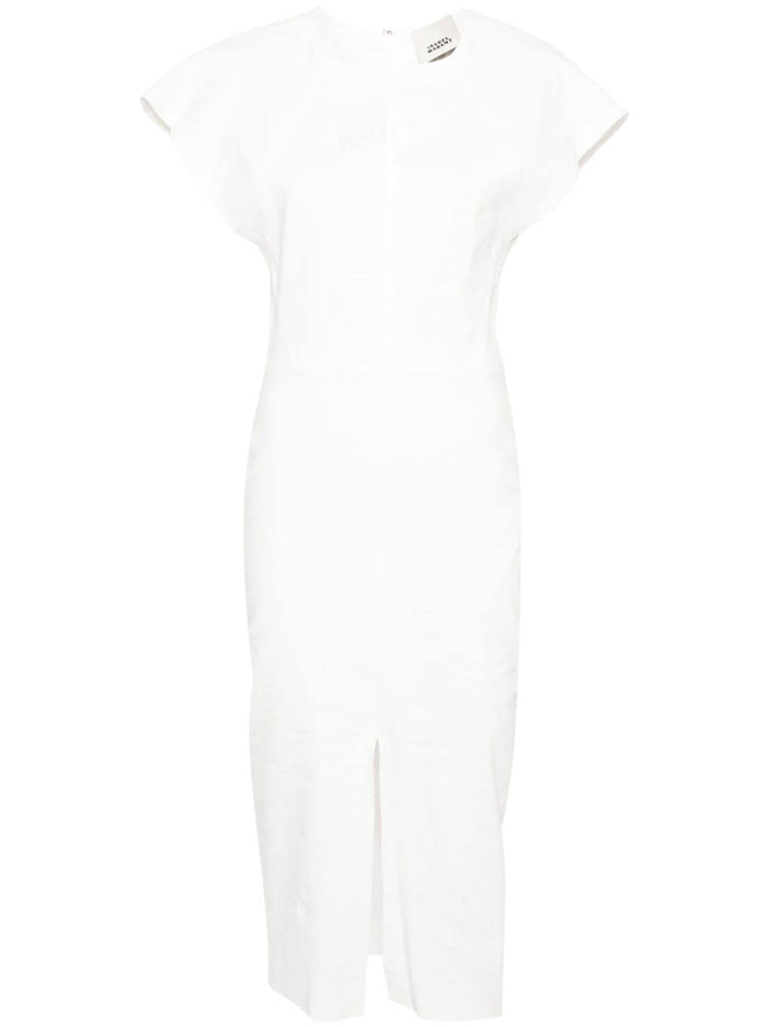 Isabel Marant Dresses White Outer: Hemp