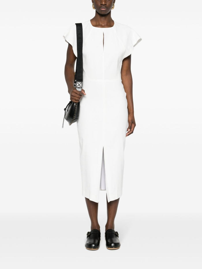 Isabel Marant Dresses White Outer: Hemp