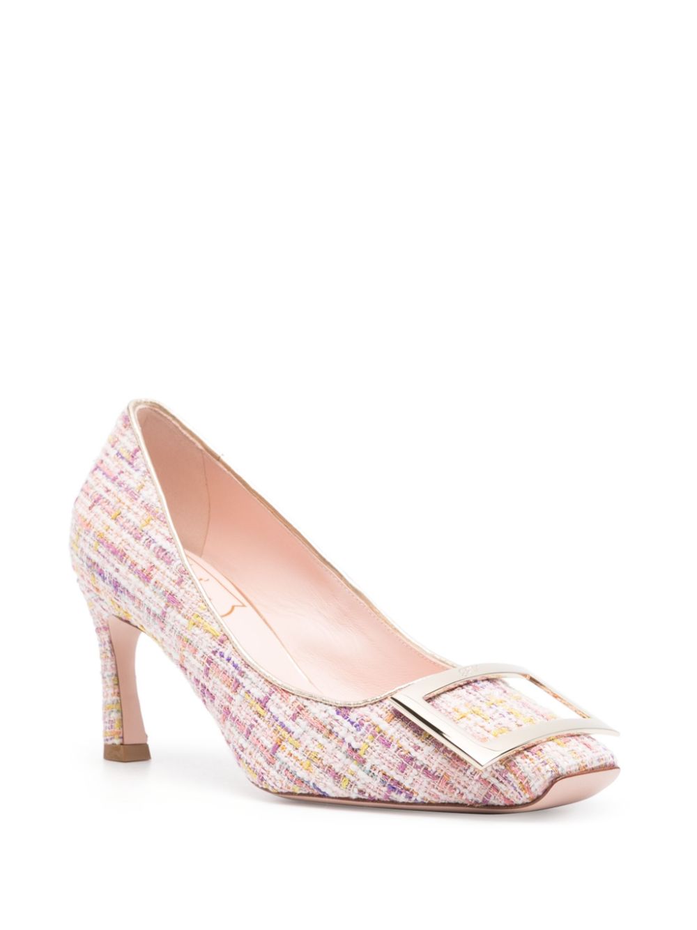 Roger Vivier With Heel Pink Fabric
