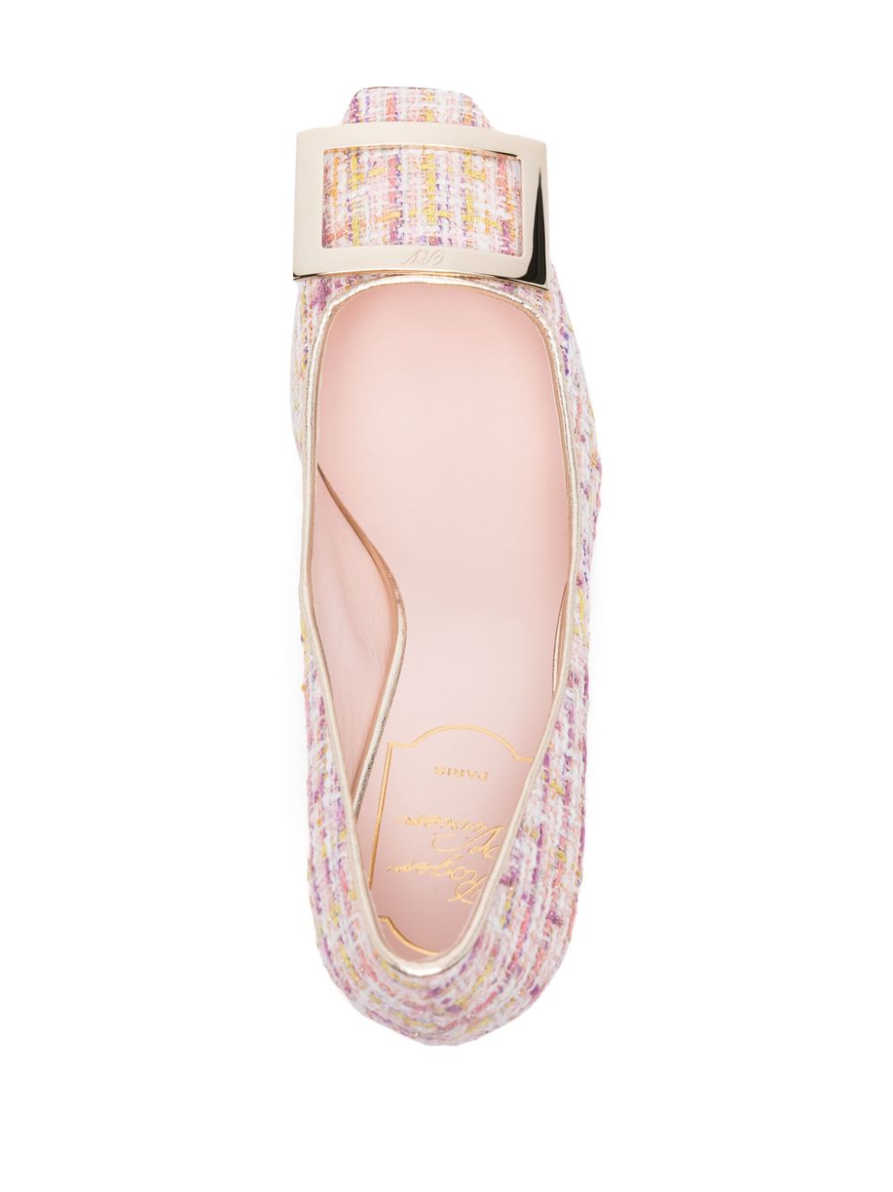 Roger Vivier With Heel Pink Fabric