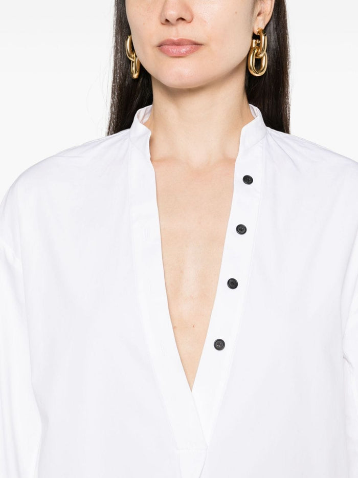KHAITE Dresses White Cotton
