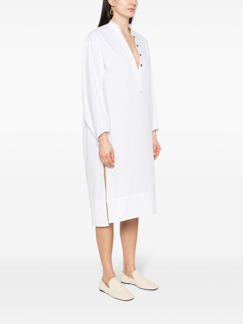 KHAITE Dresses White Cotton