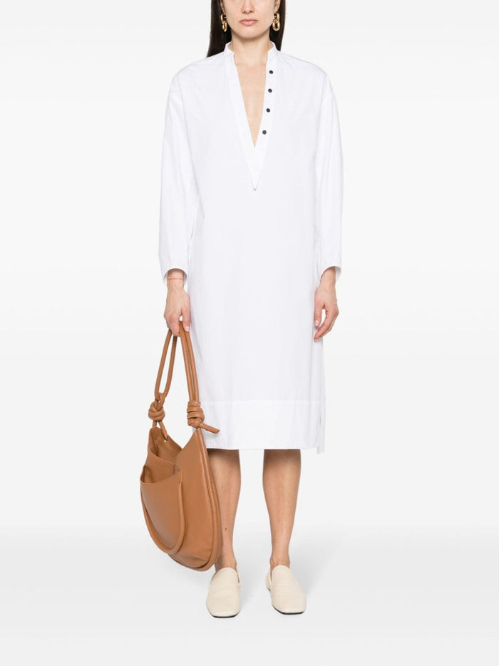 KHAITE Dresses White Cotton