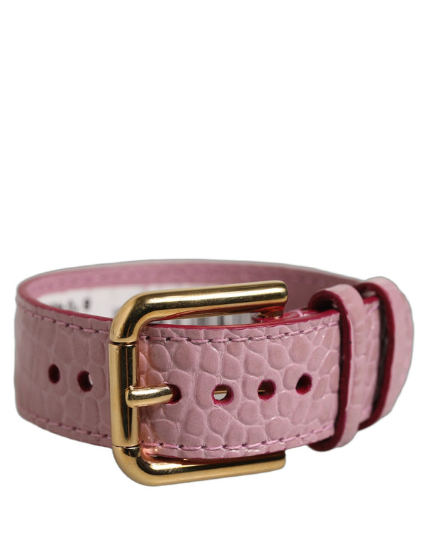Dolce & Gabbana 100% Calf Leather (body) belt in pink