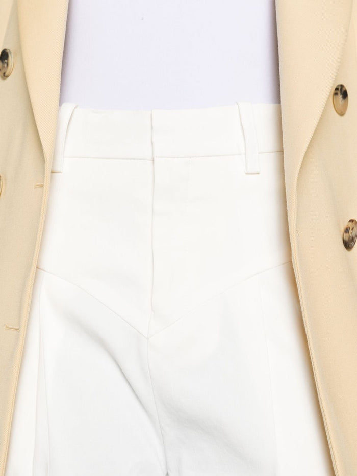 Isabel Marant Trousers White Outer: Hemp