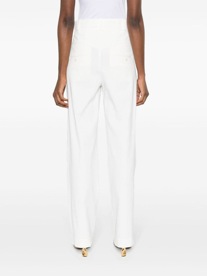 Isabel Marant Trousers White Outer: Hemp