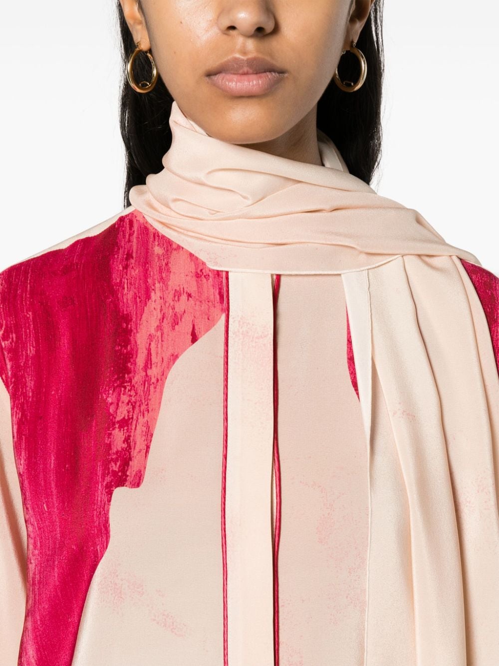 F.R.S . Shirts Pink Silk