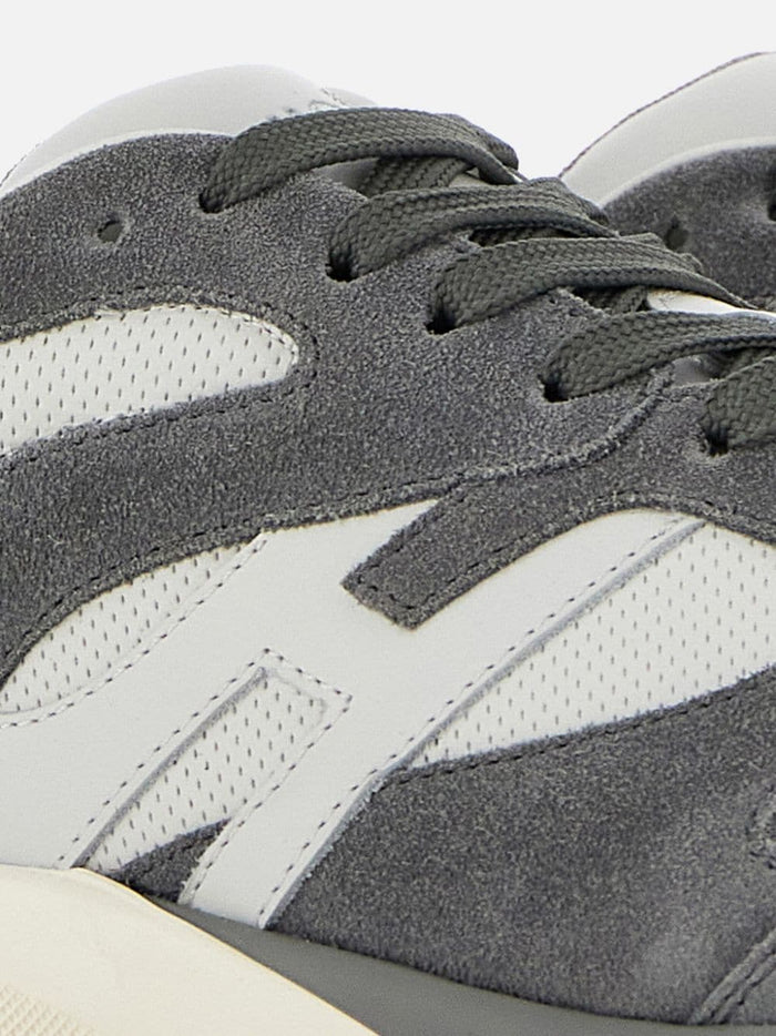 HOGAN PRE Sneakers Blue Outer: Calfskin