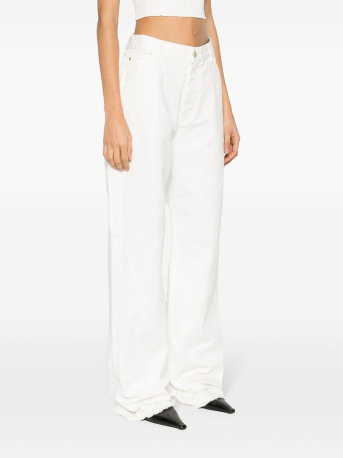 Darkpark Jeans White Cotton