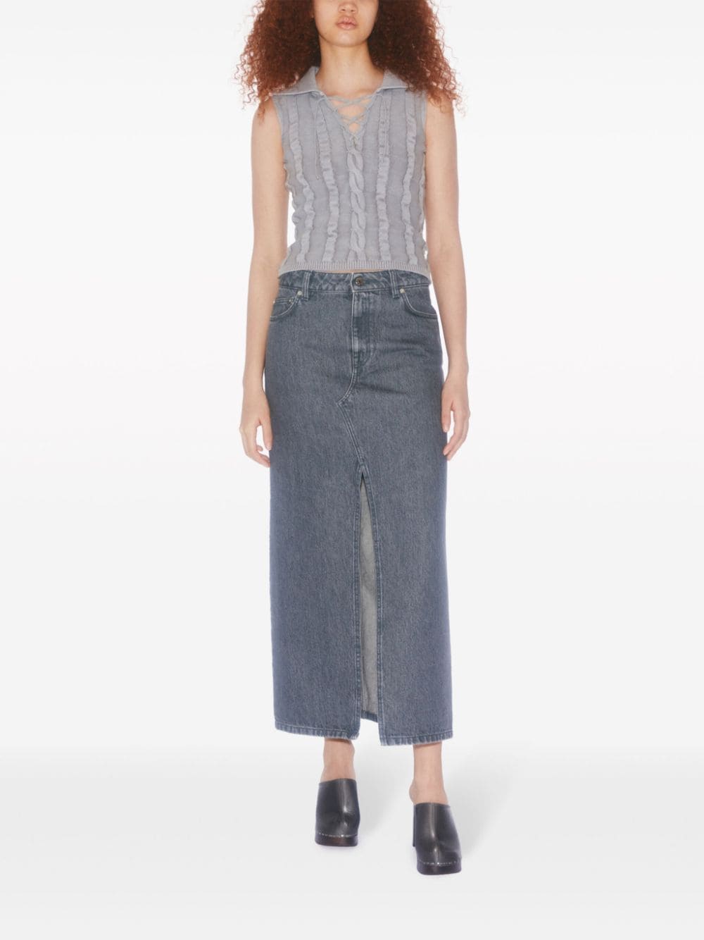 FILIPPA K Skirts Grey Organic Cotton