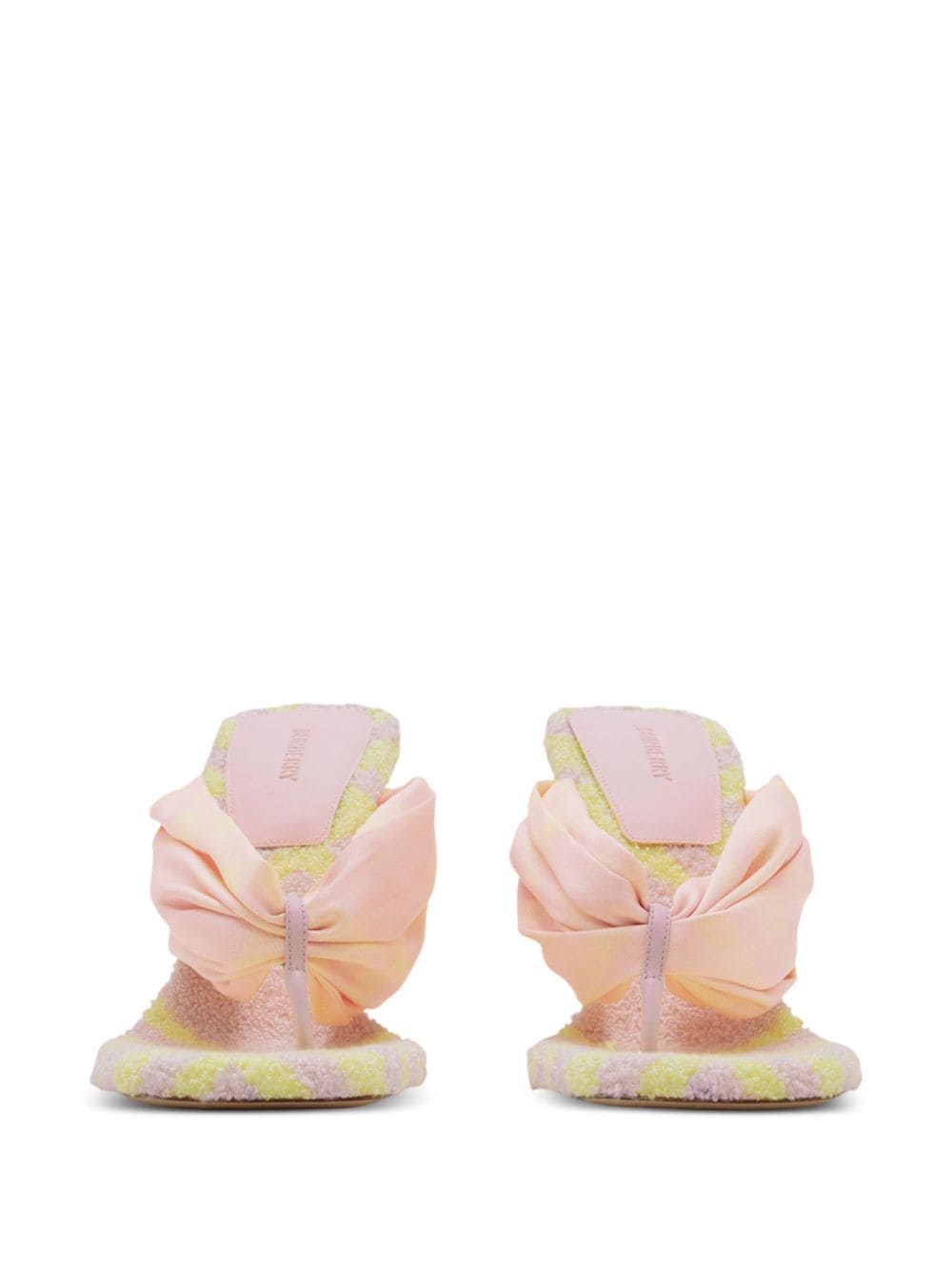 Burberry Sandals White Lining: Viscose