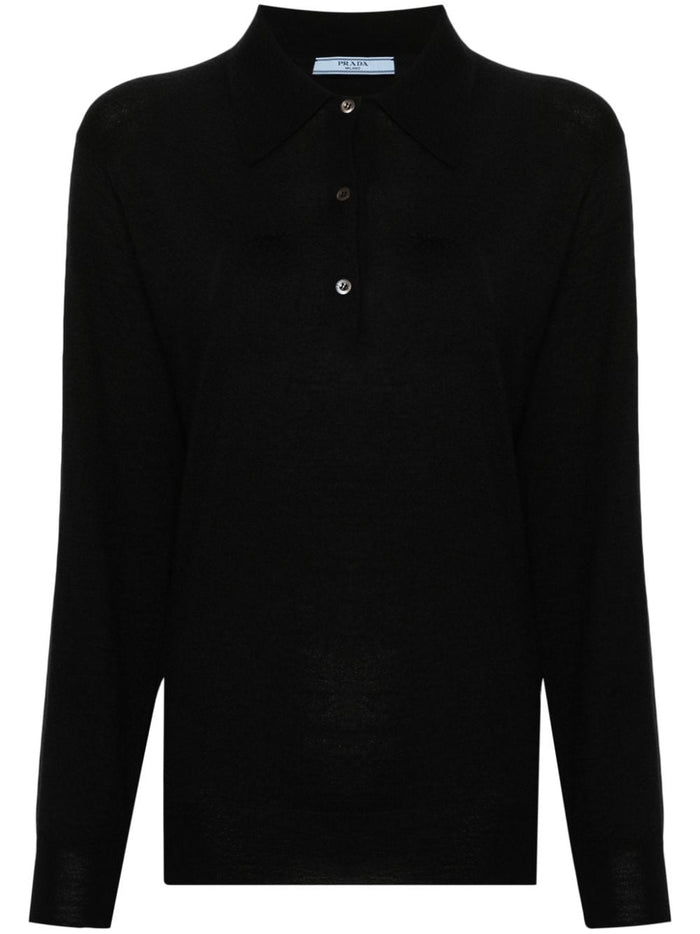 Prada T-shirts and Polos Black Cashmere