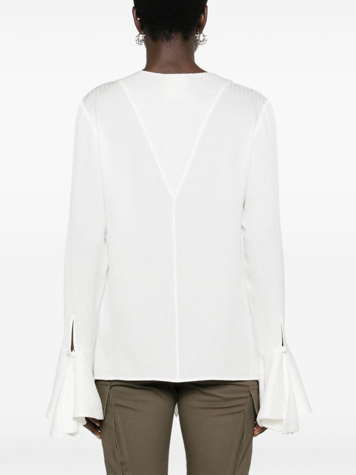 Givenchy Shirts White Silk