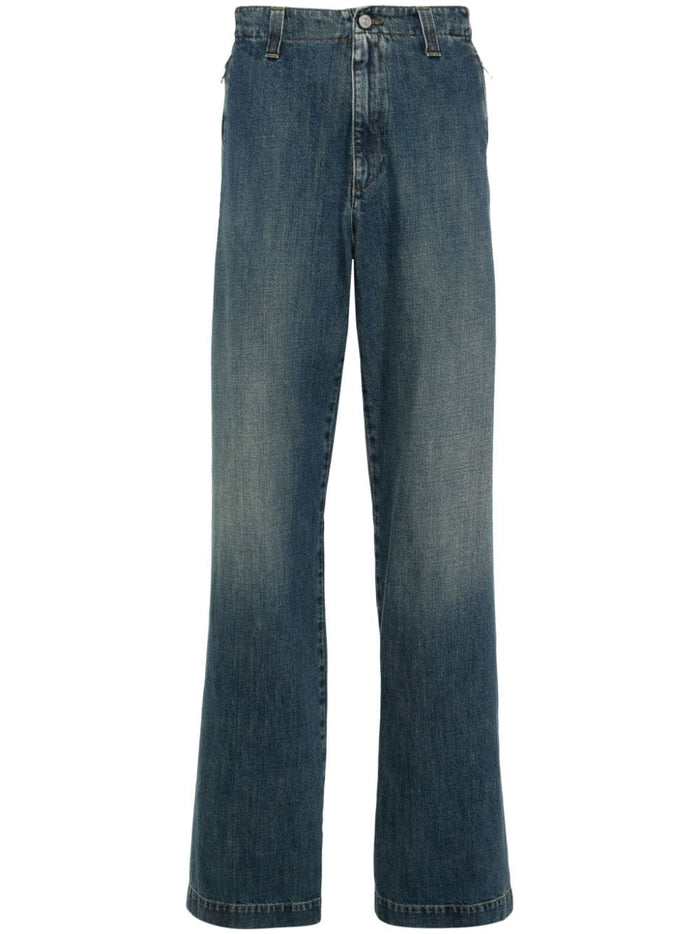 MM6 Maison Margiela Jeans Blue Cotton