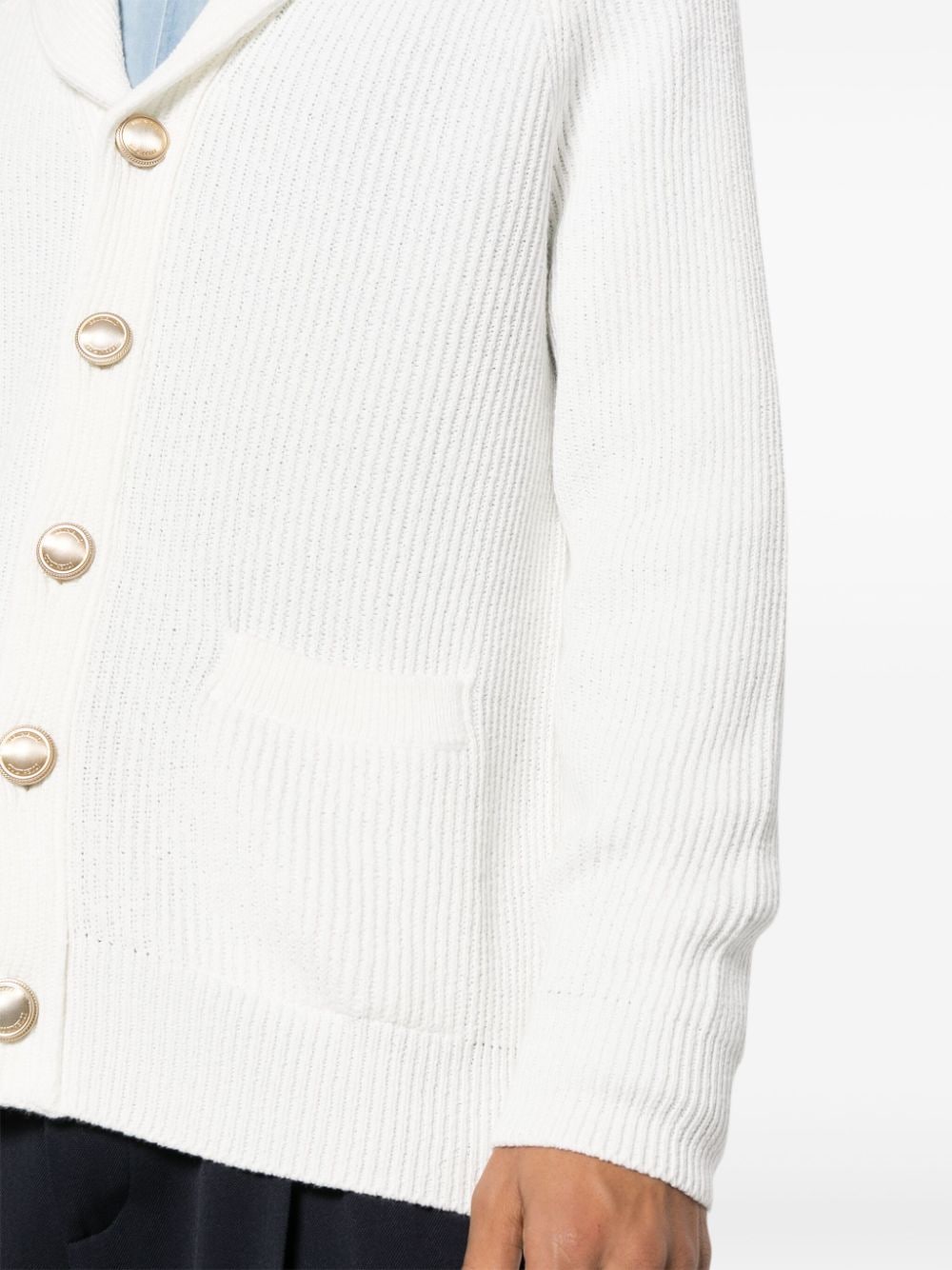 Brunello Cucinelli Sweaters Bianco Cotton