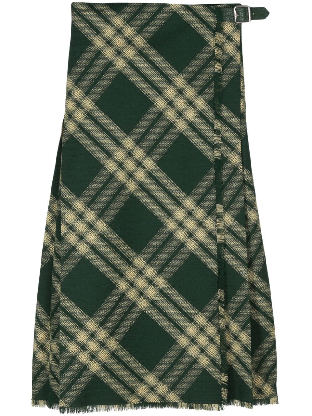 Burberry Skirts Green Wool