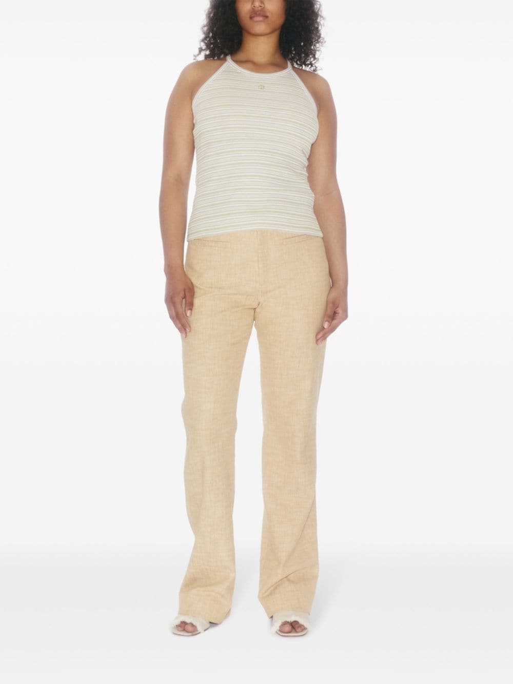 FILIPPA K Top Beige Organic Cotton