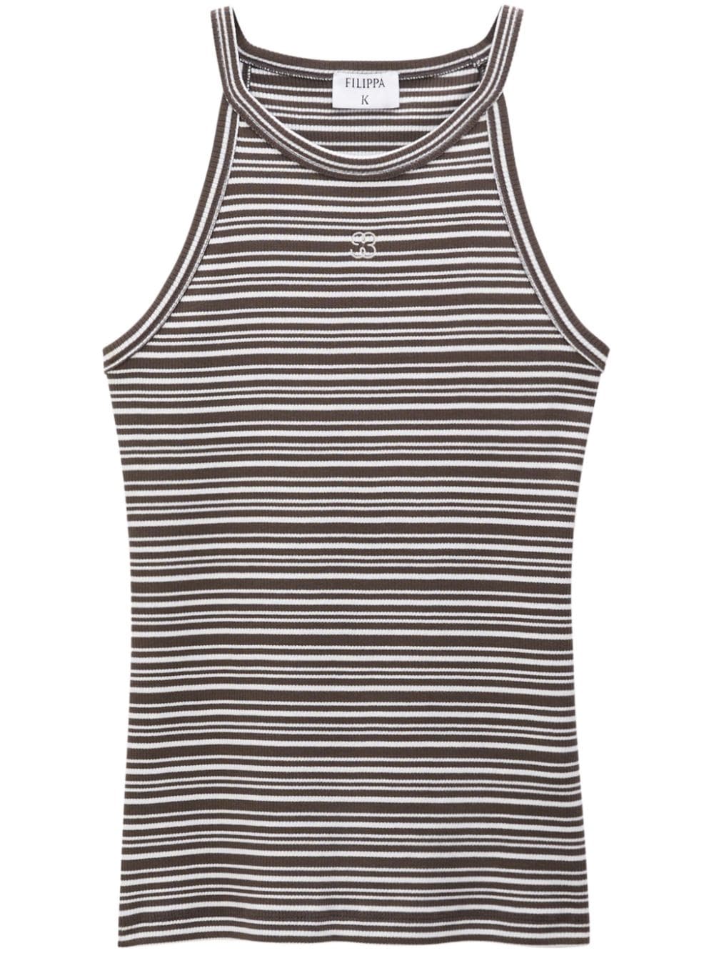 FILIPPA K Top Brown Organic Cotton