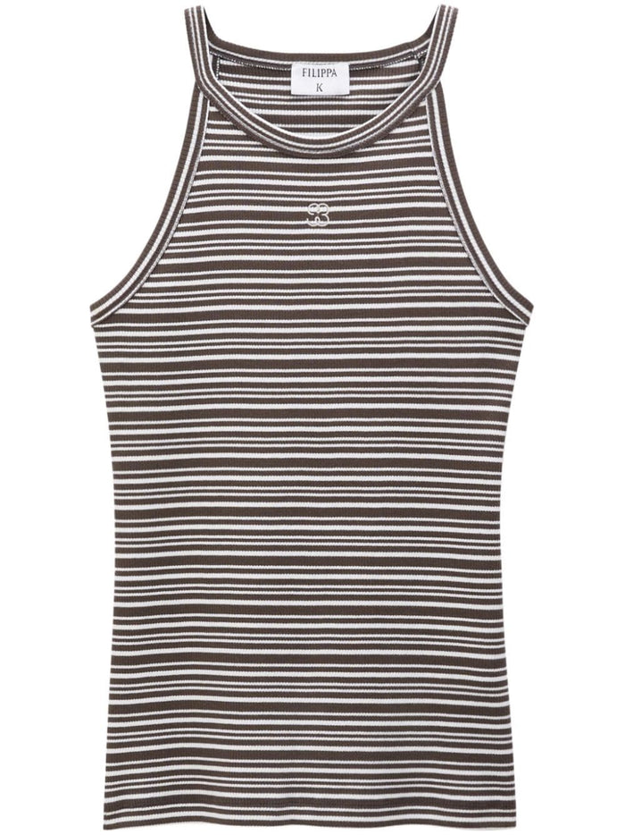 FILIPPA K Top Brown Organic Cotton