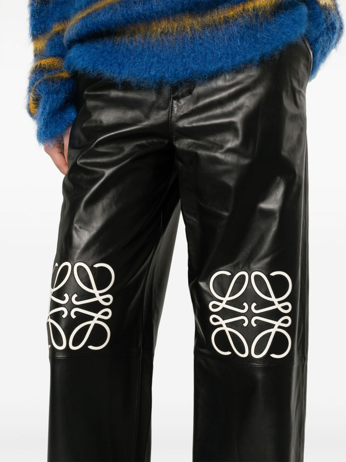 Loewe Trousers Black Nappa