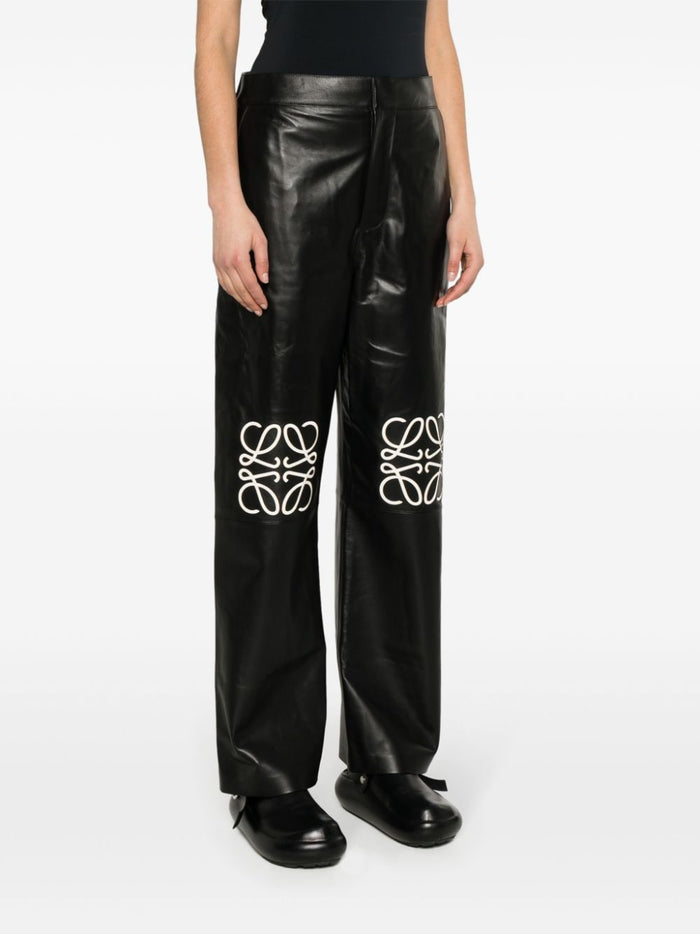 Loewe Trousers Black Nappa