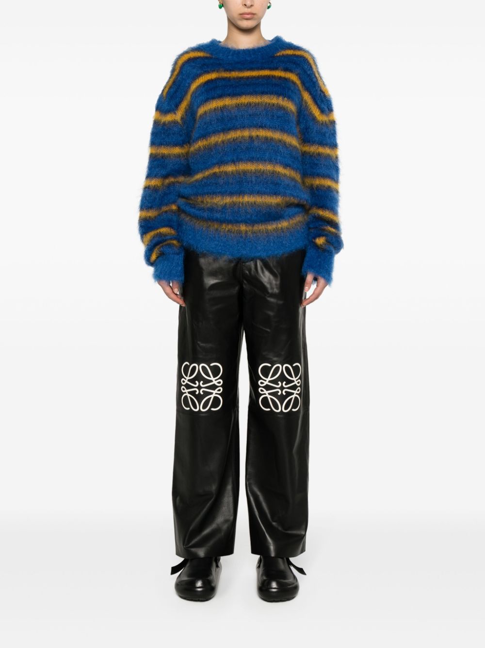 Loewe Trousers Black Nappa
