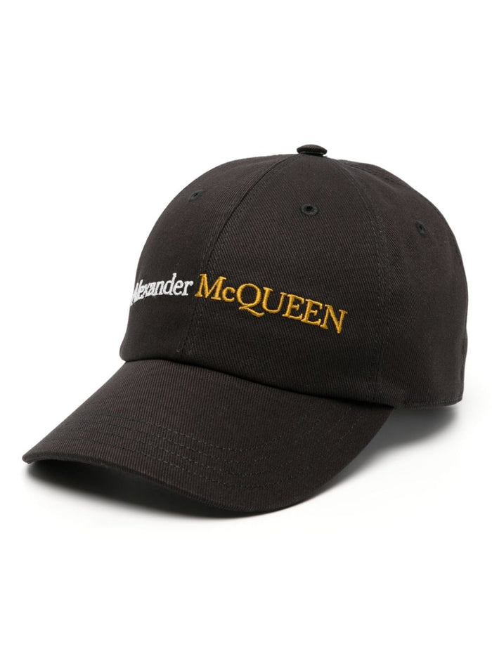 Alexander McQueen Hats Black Outer: Cotton Lining