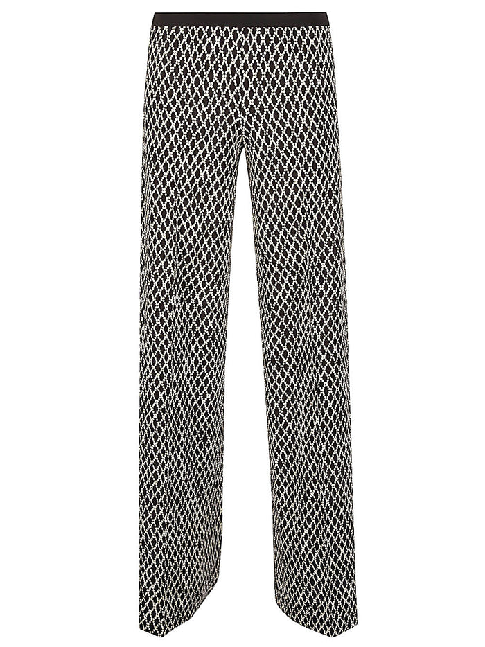 Siyu Trousers Black Viscose