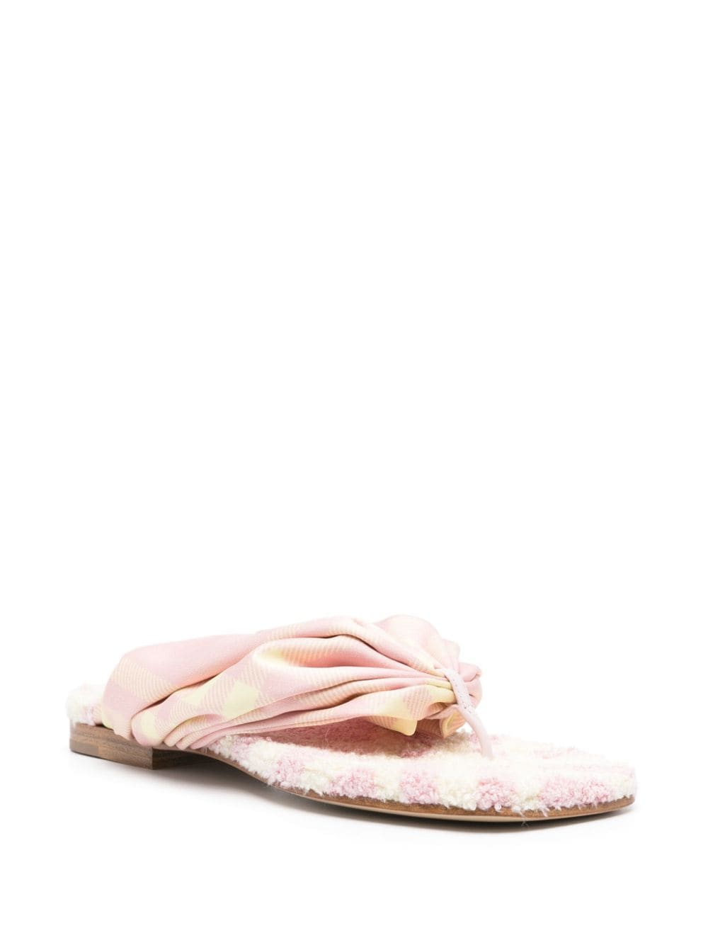 Burberry Sandals White Lining: Calf Leather