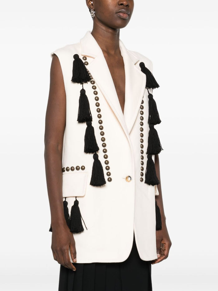 Max Mara Sweaters White Virgin Wool Cashmere