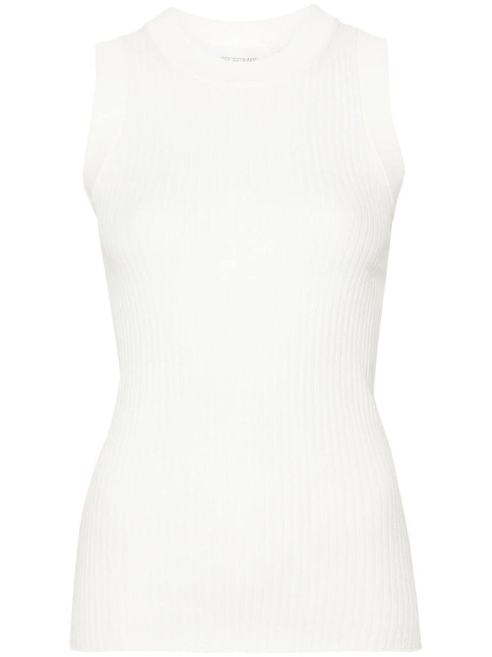 Sportmax Top White Cotton
