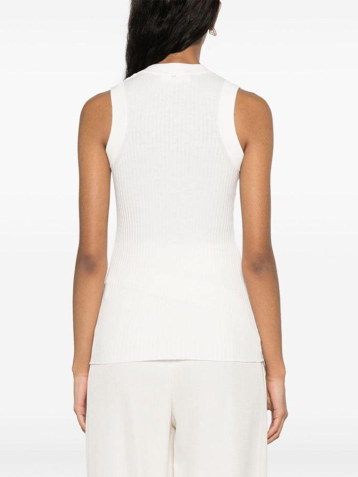 Sportmax Top White Cotton