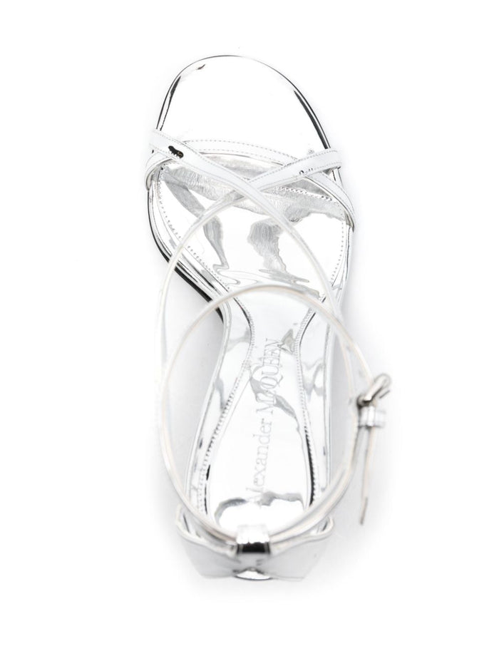 Alexander Mcqueen Sandals Silver