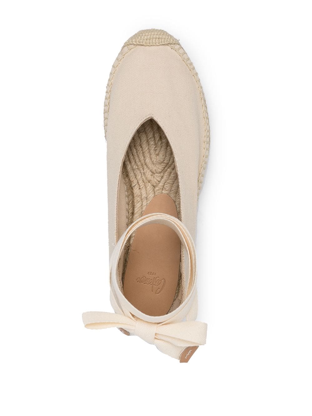 Castaner Flat Shoes Beige Jute