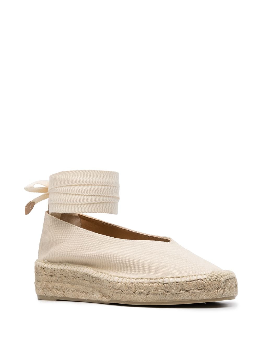 Castaner Flat Shoes Beige Jute