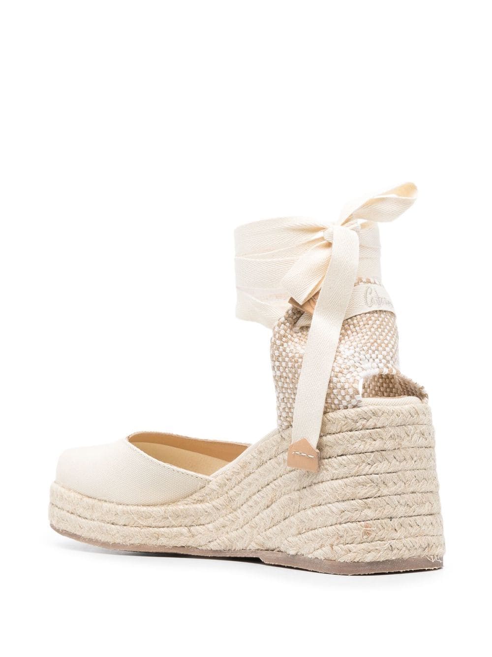 Castaner Flat shoes Beige Outer: Straw
