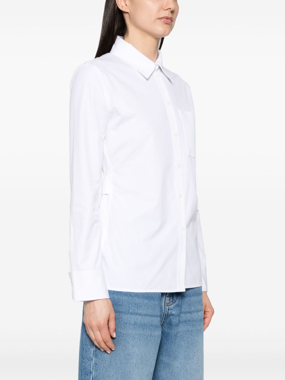 JACQUEMUS Shirts White Cotton