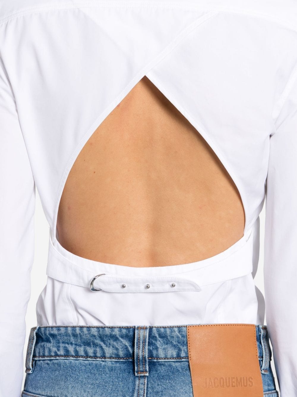 JACQUEMUS Shirts White Cotton