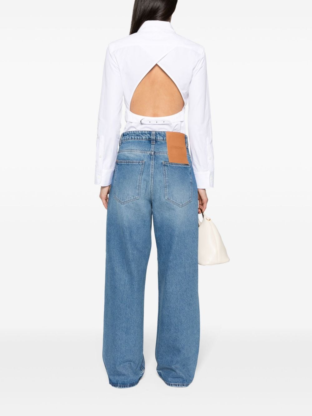 JACQUEMUS Shirts White Cotton