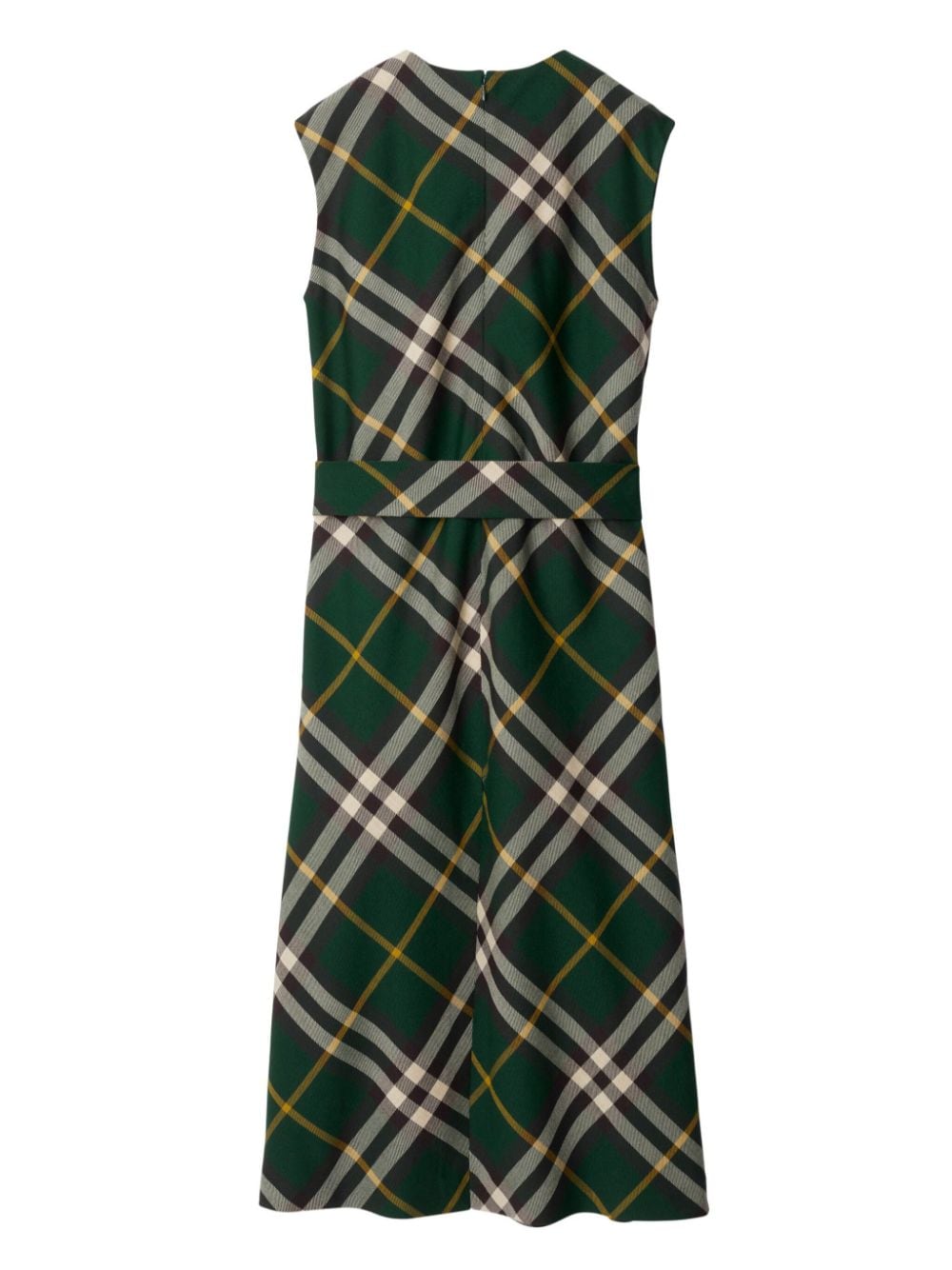 Burberry Dresses Green Wool