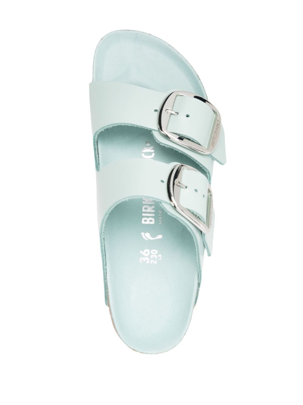 Birkenstock Sandals Verde Acqua Leather